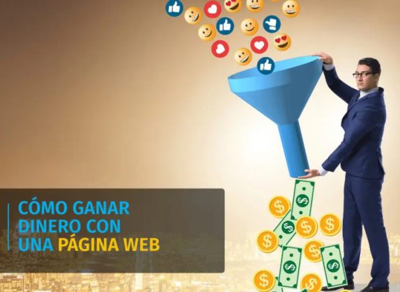 como ganar dinero con una página web